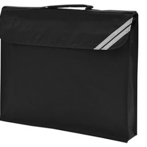 Abbey School Junior dispatch Book Bag with Logo - Black