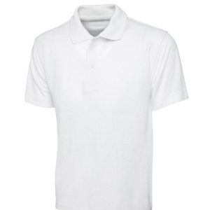 Broom Valley School Polo With Logo - White