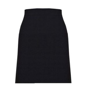 Clifton School Girls Straight Skirt - No Logo - Black