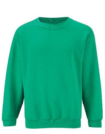 Coleridge School Jumper With Logo - Jade Green