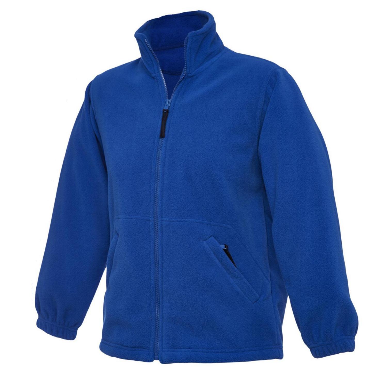 East Dene School Fleece With Logo - Royal Blue