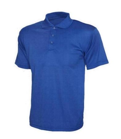 Hiltop School Polo With Logo - Royal Blue