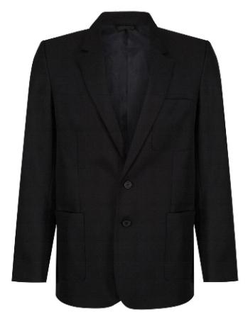 Oakwood Boys Blazer With Logo - Black