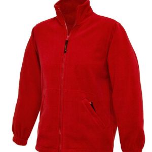 Rosehill Ryecroft Fleece With Logo - Red