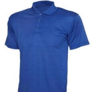 Roughwood Polo (Royal) With Logo - Royal Blue