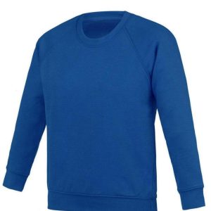 Roughwood Primary Plain School Jumper - Royal