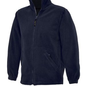 Whiston J&I School Fleece With Logo - Navy Blue