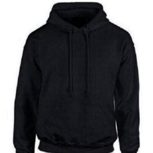 Wickersly School Outdoor PE Hoodie_No Logo - Black