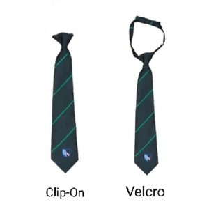 Rievaulx Tie - Black With Green Stripe
