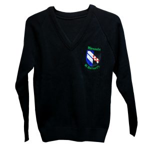 St Bernards School Jumper - RIEVAULX - Black