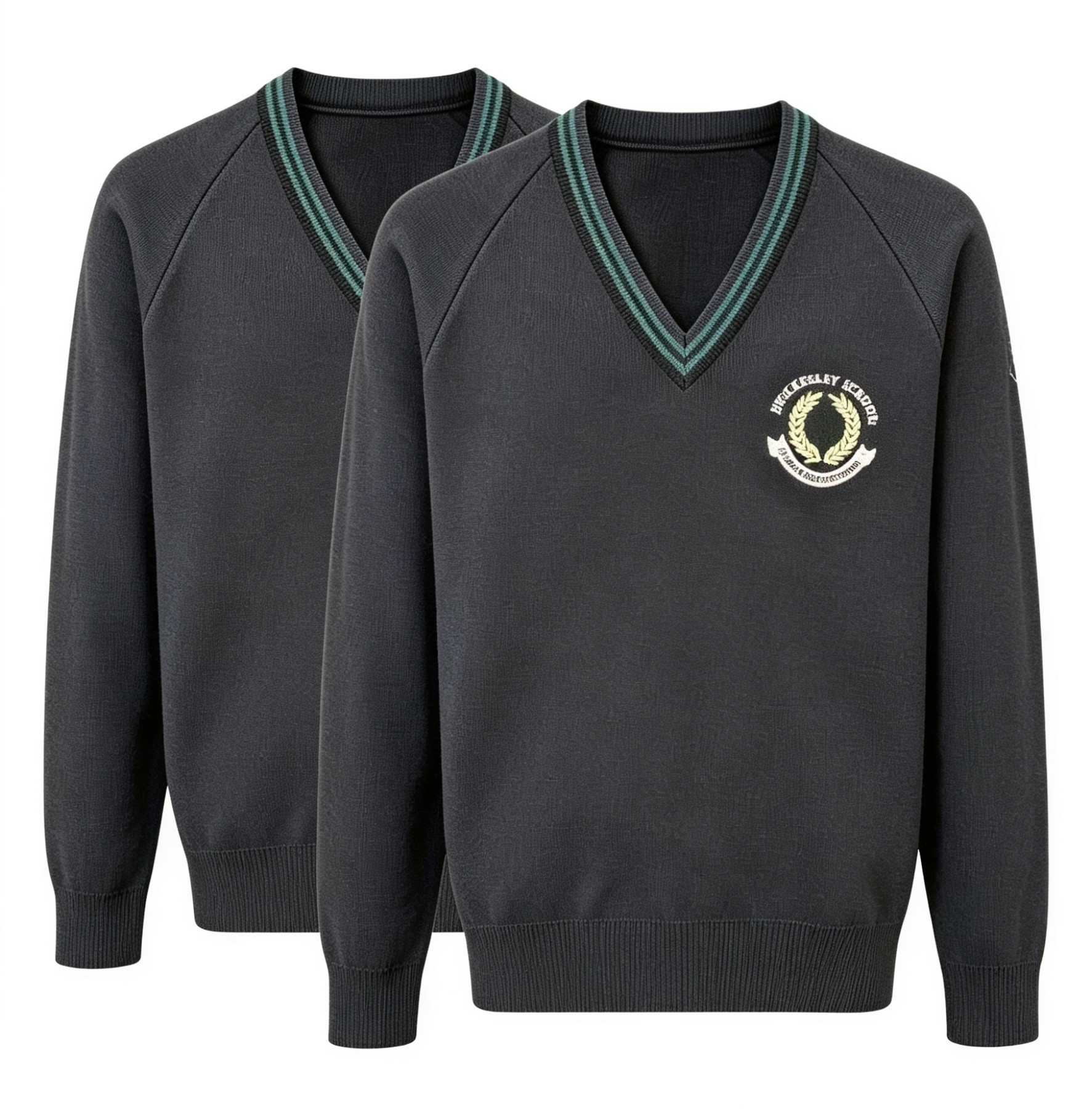 Wickerskey School jumpers x2