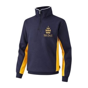 Saint Pius outdoor 1/4 zipped top