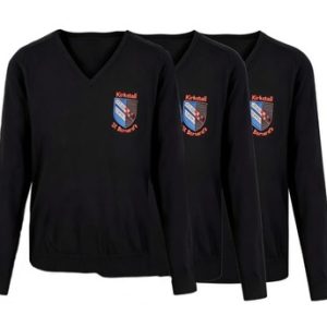 St Bernards school jumper x3 - KIRKSTALL