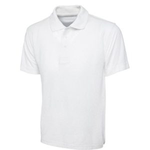 St Joseph's school Polo with logo_White